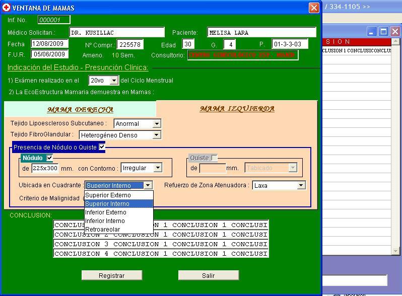 ECOS - Software para Informes Ecograficos, Ecografias en Lima - Imagen 7