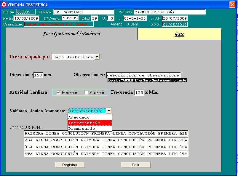 ECOS - Software para Informes Ecograficos, Ecografias en Lima - Imagen 9