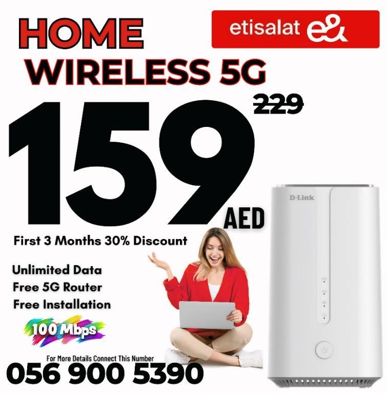 Etisalat Internet Service 30 Discount https //wa.me/9715690053 in Abu Dhabi - Image 1