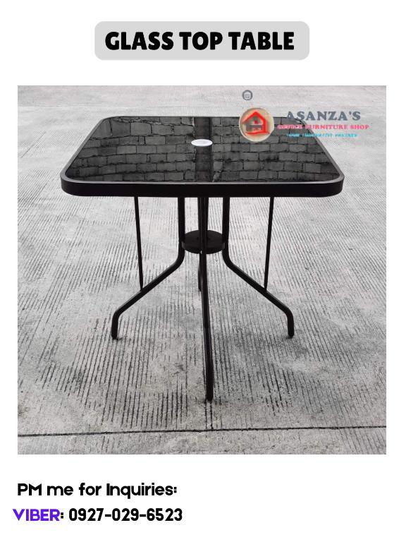 OUTDOOR GLASS TOP | OUTDOOR CHAIR in Philippines - Image 4