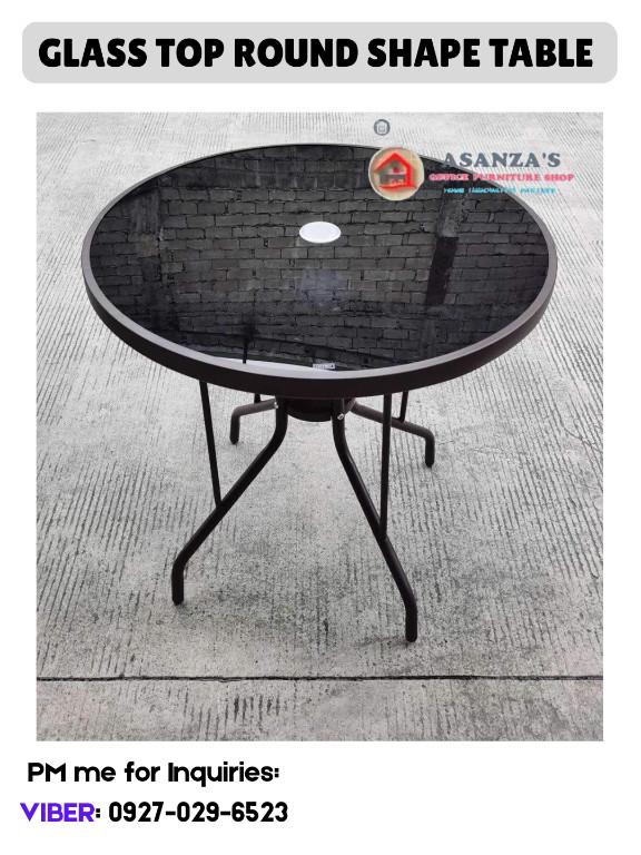 OUTDOOR GLASS TOP | OUTDOOR CHAIR in Philippines - Image 3