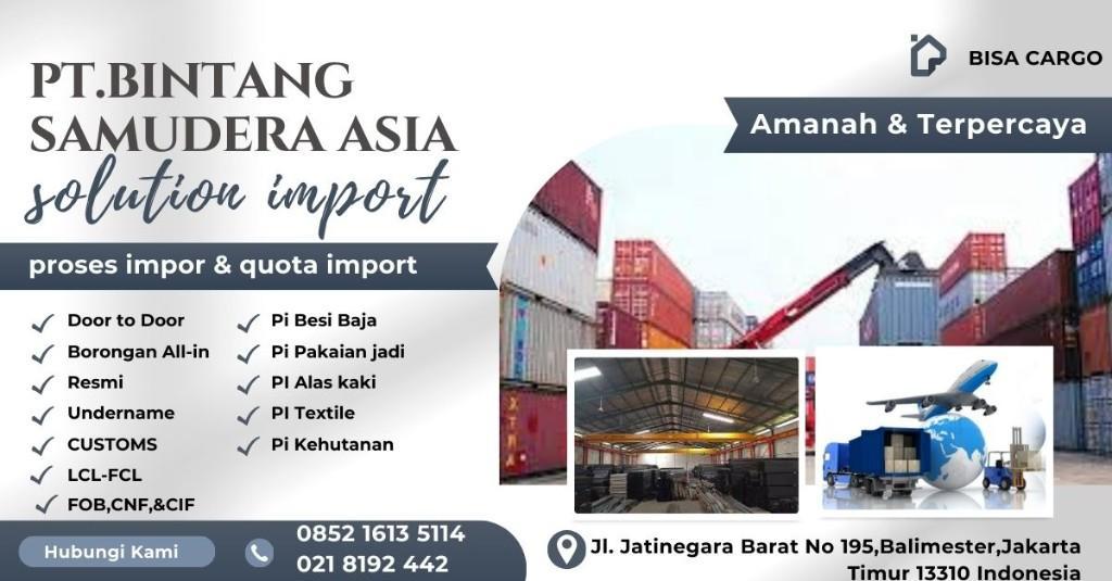 Jasa import Resmi Rudi Bisa cargo in Indonesia - Image 1