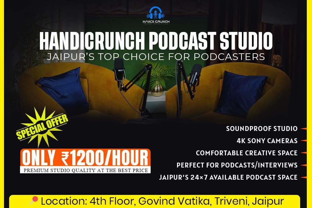 Create Pro-Level Podcasts at ₹1200/Hour in Jaipur - Image 1