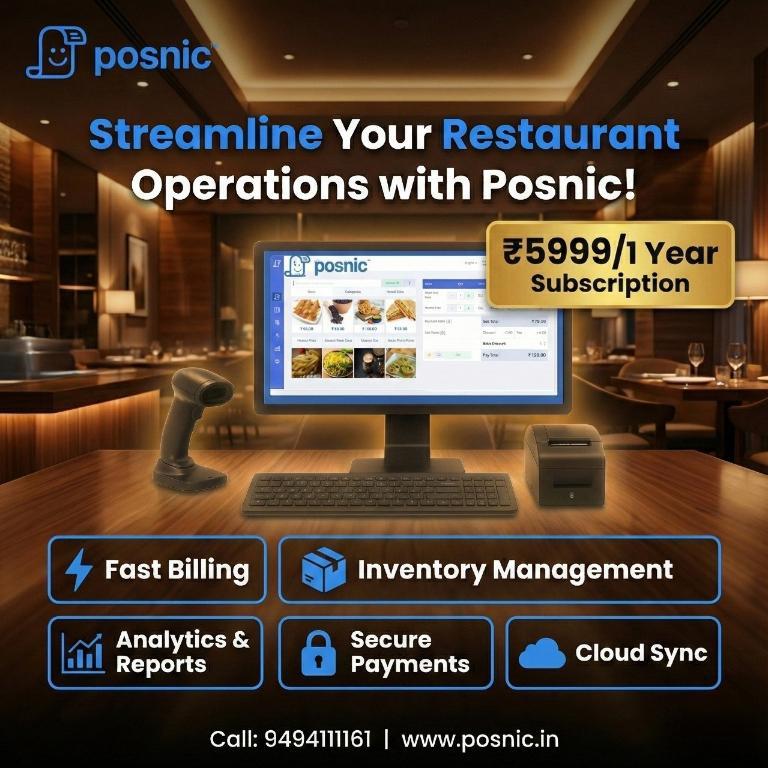 Fast Billing Software for Shops & Businesses in Madhavaram - Image 1