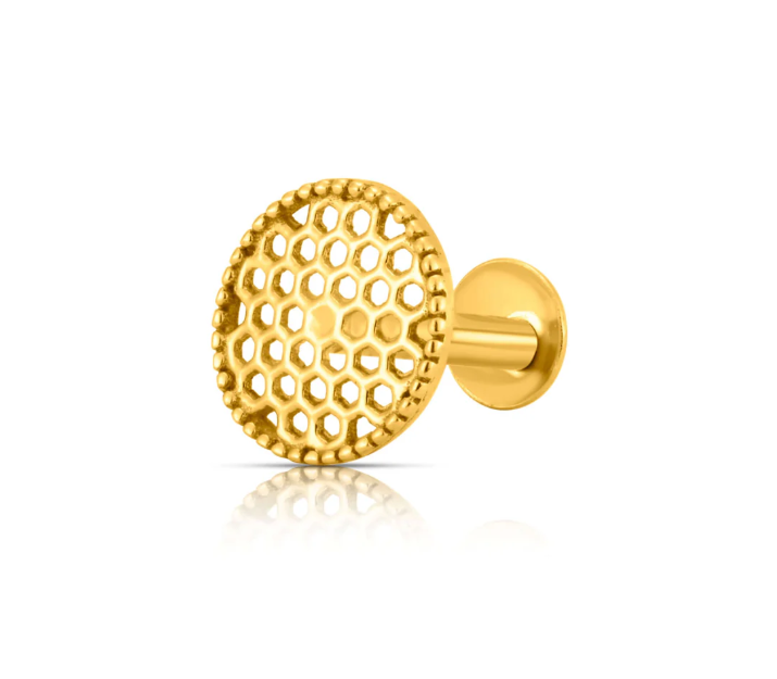 Buy Elegant Gold Nose Pin Designs Online in India - Image 2