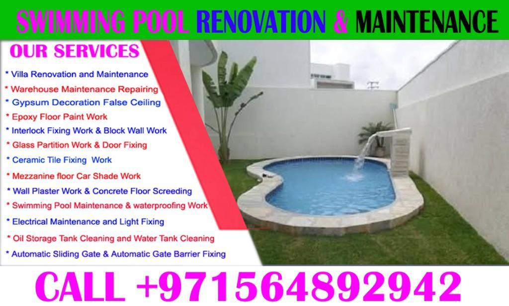Swimming Pool Grouting & Maintenance Contractor Dubai Ajman in United Arab Emirates - Image 3