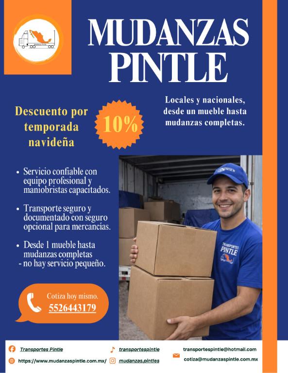 MUDANZAS Y FLETES RAPIDAS Y CONFIABLES en Ecatepec - Imagen 1