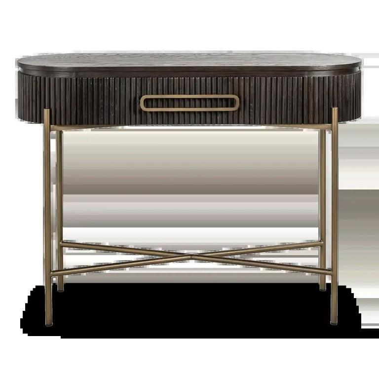Rustic Solid Wood Console Table – Stylish & Functional in Dubai - Image 1