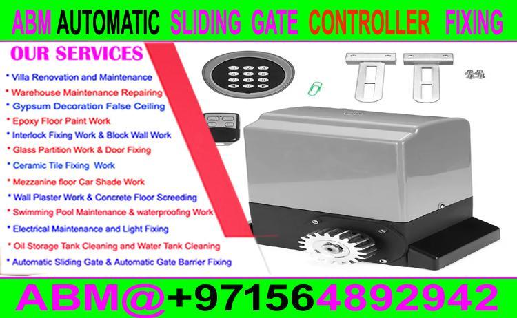 Automatic Sliding Gate controller Machine Fixing Ajman Sharjah in United Arab Emirates - Image 2