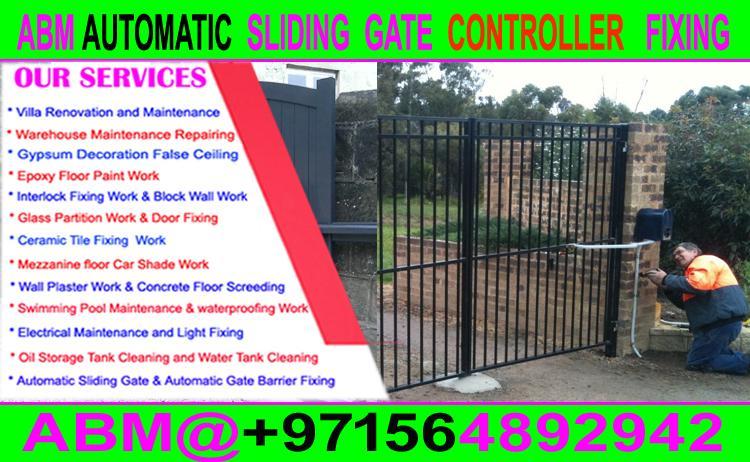 Automatic Sliding Gate controller Machine Fixing Ajman Sharjah in United Arab Emirates - Image 5