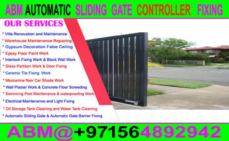 Automatic Sliding Gate controller Machine Fixing Ajman Sharjah in United Arab Emirates - Image 4