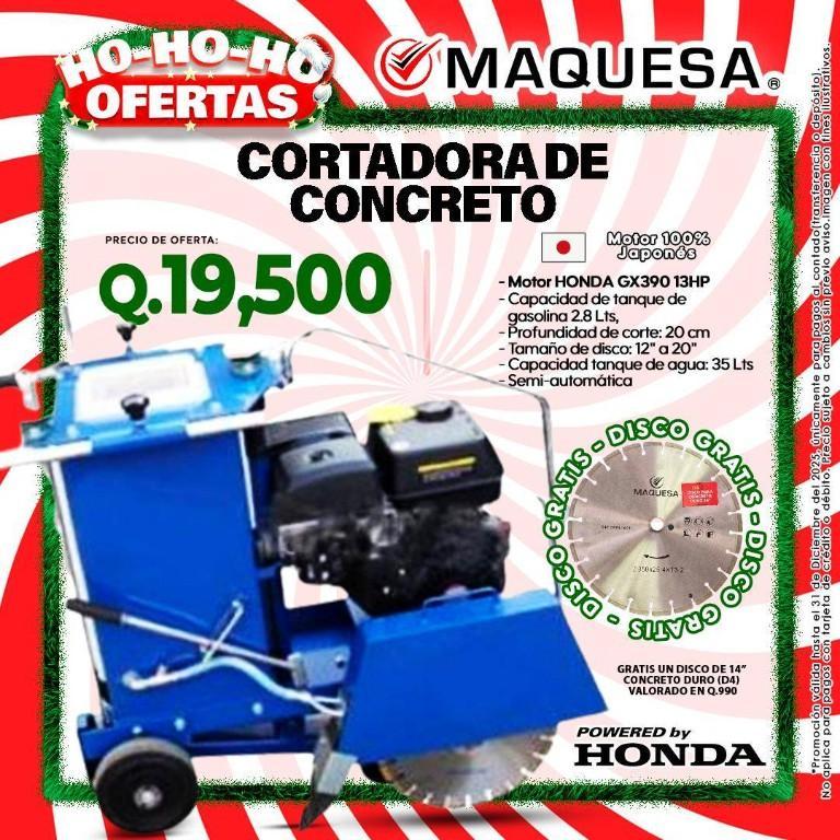 CORTADORA DE CONCRETO MOTOR HONDA JAPONES en Guatemala - Imagen 1