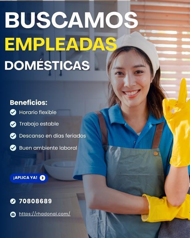 Buscamos Personal Domestico en San José Villanueva - Imagen 1
