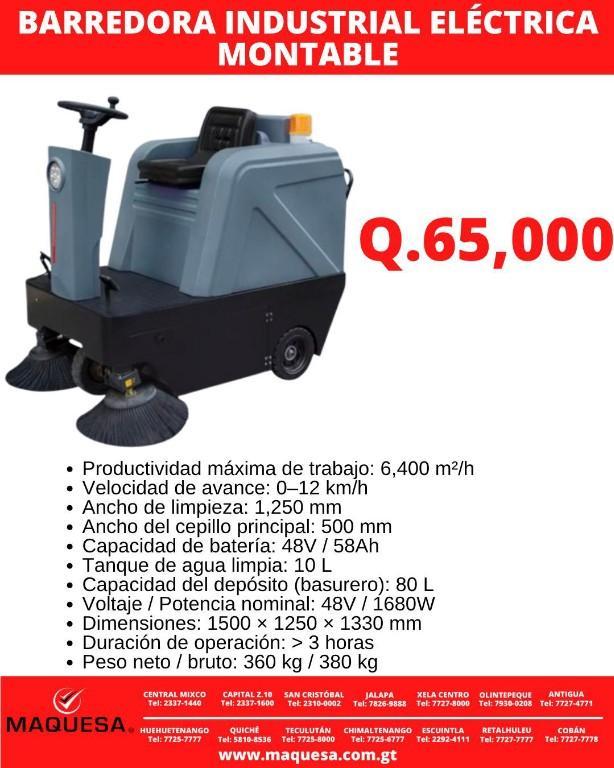 BARREDORA INDUSTRIAL ELÉCTRICA MONTABLE en Guatemala - Imagen 1