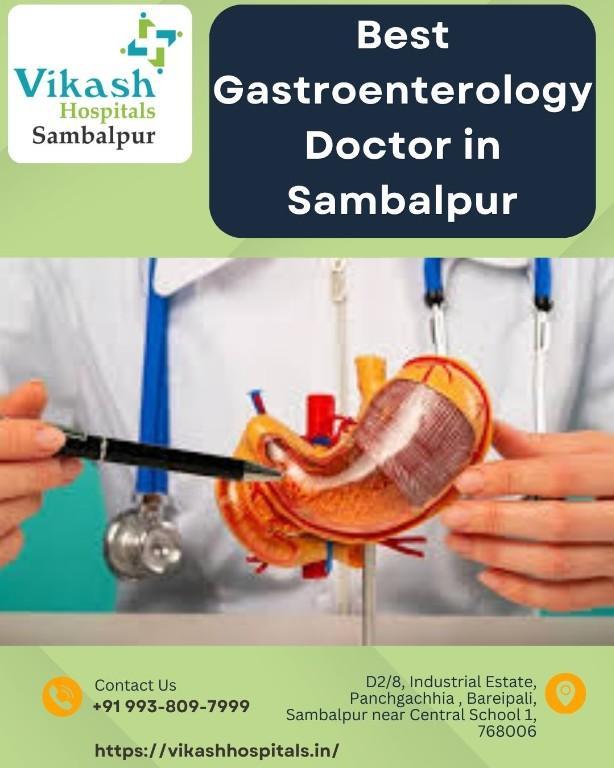 Best Gastroenterology Doctor in Sambalpur at Vikash Hospital in Sambalpur - Image 1