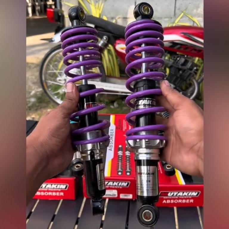 2Pcs Mutakin Rear Shock – All Sizes Available in Davao - Image 1