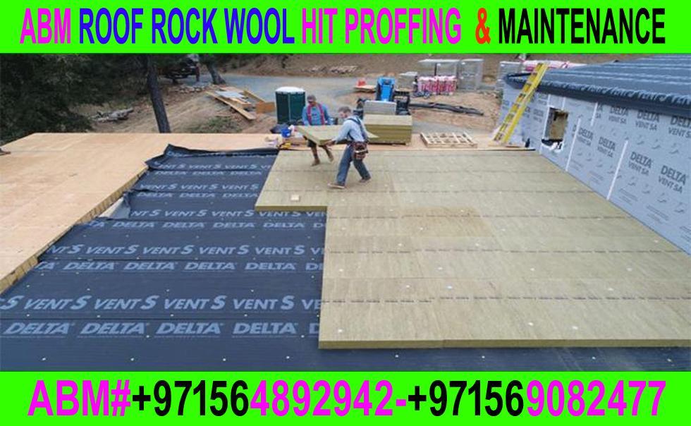 Rockwool insulation covering Work Contractor in Ajman Dubai UAE in Dubai - Image 3