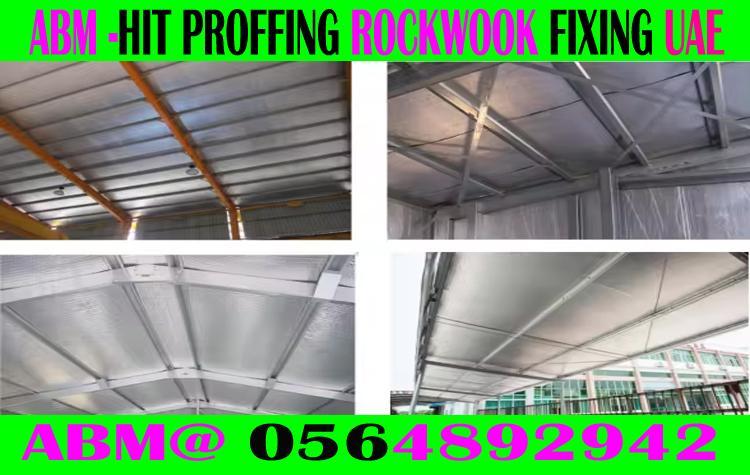 Rockwool insulation covering Work Contractor in Ajman Dubai UAE in Dubai - Image 6