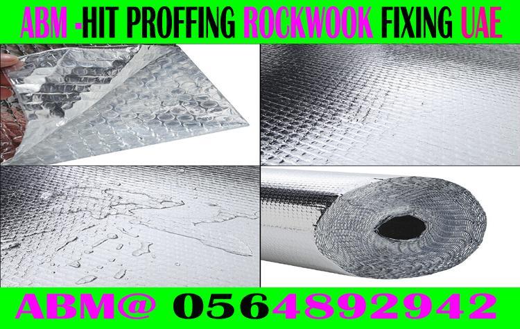 Rockwool insulation covering Work Contractor in Ajman Dubai UAE in Dubai - Image 10