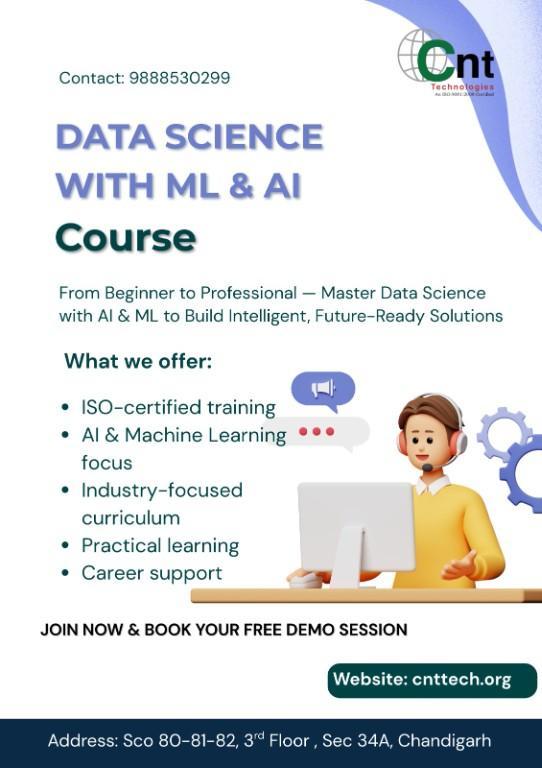 Python Data Science with AI & ML Course for Career Growth in Mohali - Image 1