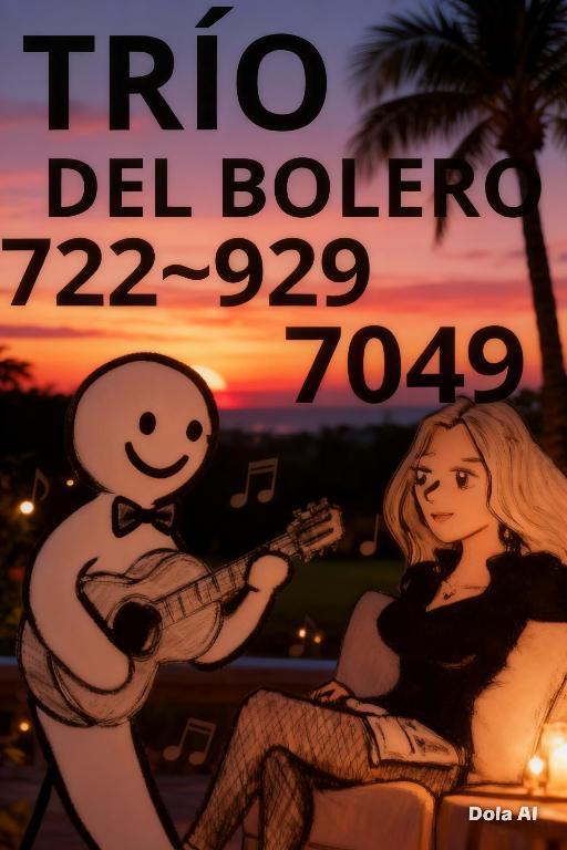 Bendiciones infinitas su TRÍO DEL BOLERO en México - Imagen 4