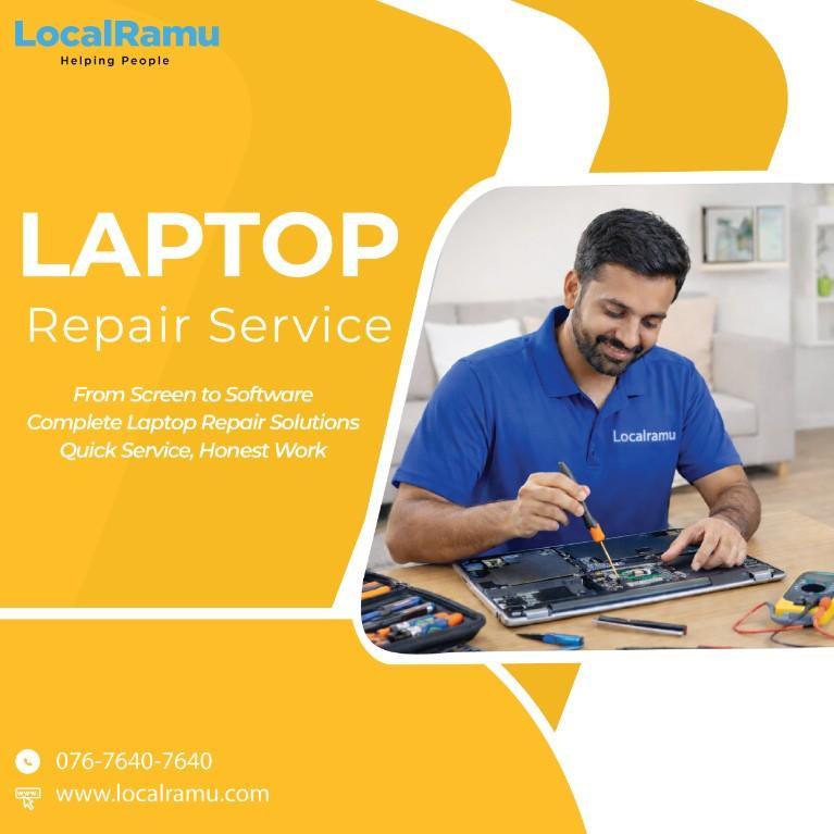 Laptop Repair Service by LocalRamu For Fast and Trustable Fixes in Mathikere - Image 1
