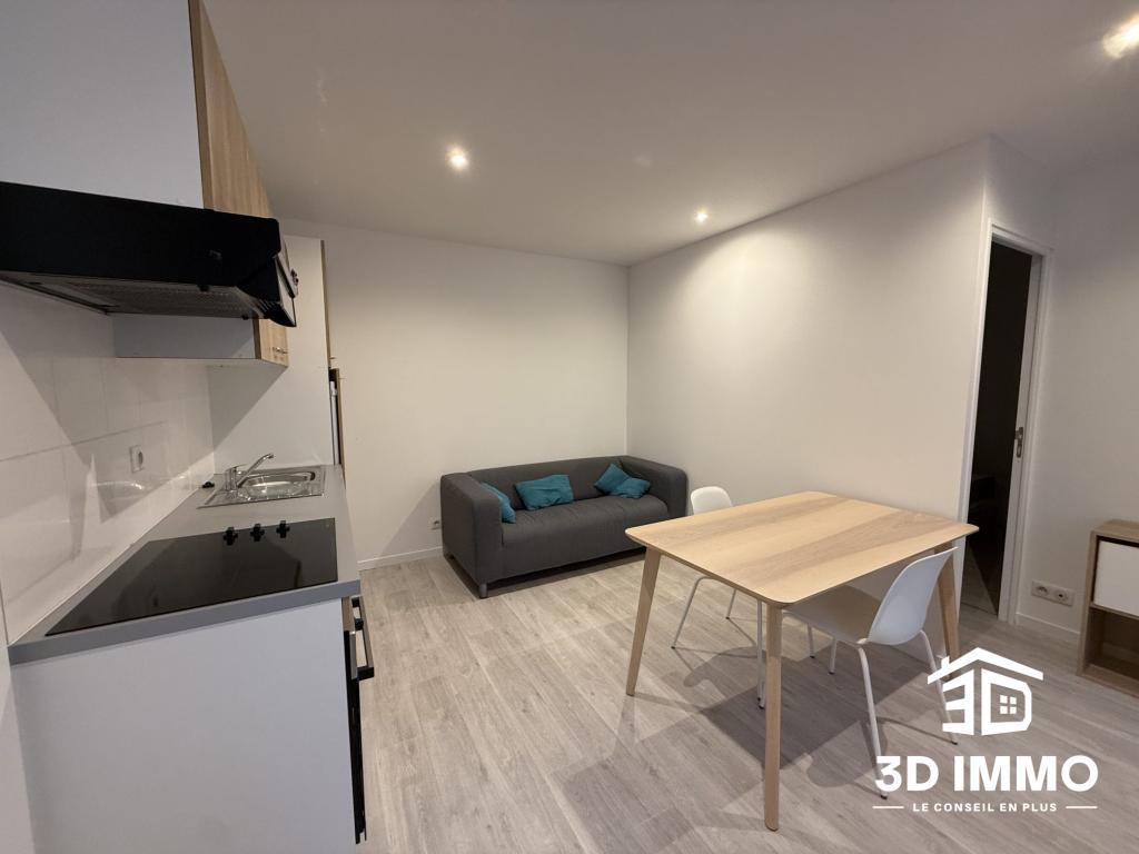 STUDIO MEUBLÉ à Maubeuge - Photo 1