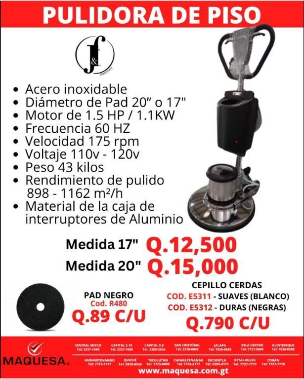 PULIDORA DE PISO PROFESIONAL en Retalhuleu - Imagen 1