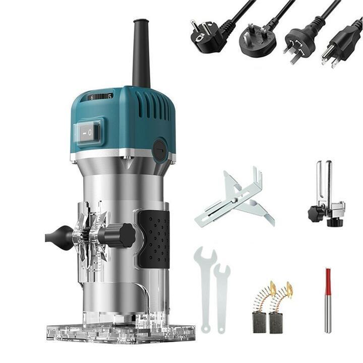 6 Speed 800W Compact Wood Router Electric Trimming Machine … in Greater Geelong - Image 1
