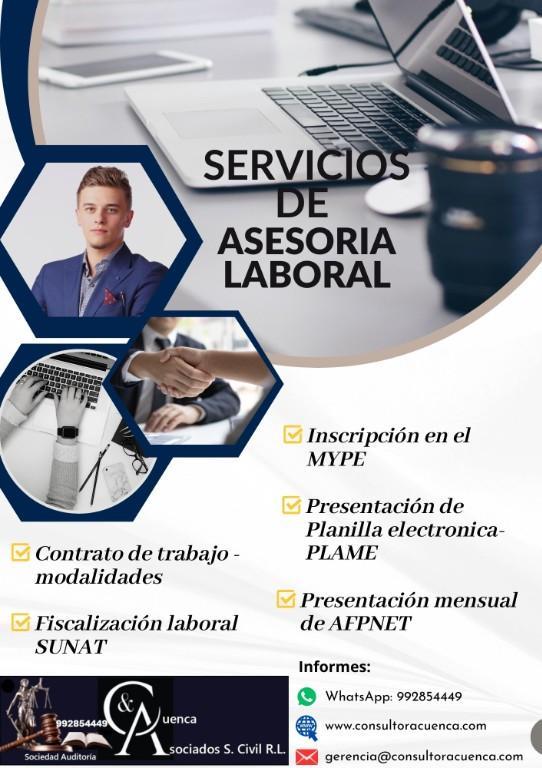 SERVICIO DE ASESORÍA LABORAL en el Callao - Imagen 1