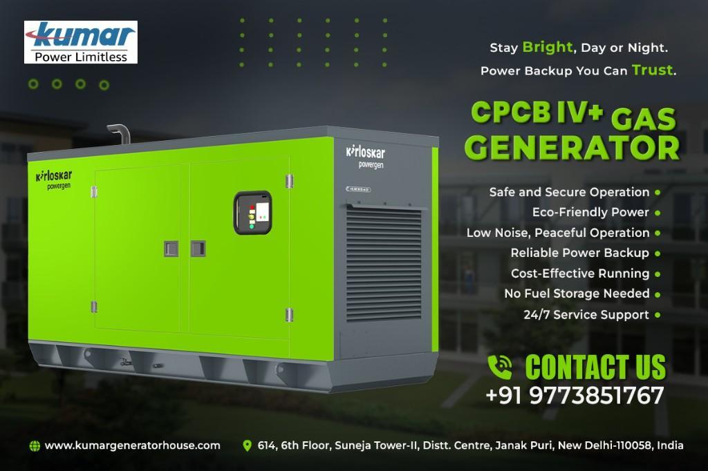 Kirloskar Gas Generators – Clean & Smart Power in India - Image 1