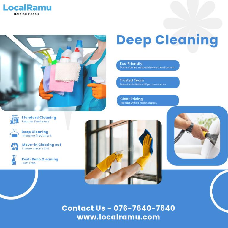 Deep Cleaning Service by LocalRamu in Mathikere - Image 1