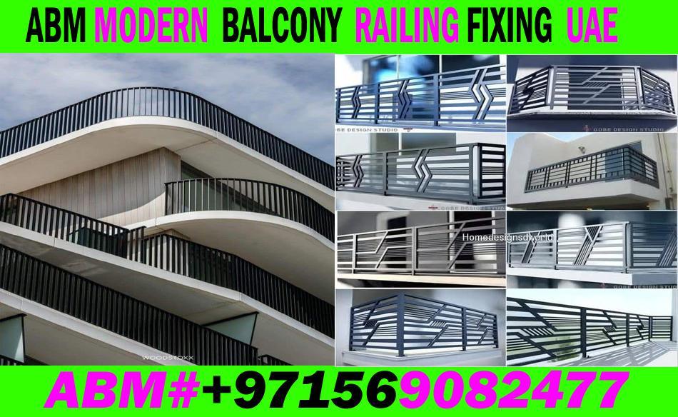 Balcony Railing Fixing Contractor in Ajman Dubai Sharjah in Ras al-Khaimah - Image 7