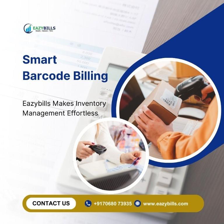 Try Eazybills Barcode Scanner Enabled Billing Software in India - Image 1