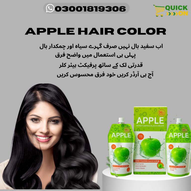 Apple Hair Color Price In Gujrat|Gentle Formula Powerful Color in Pakistan - Image 1