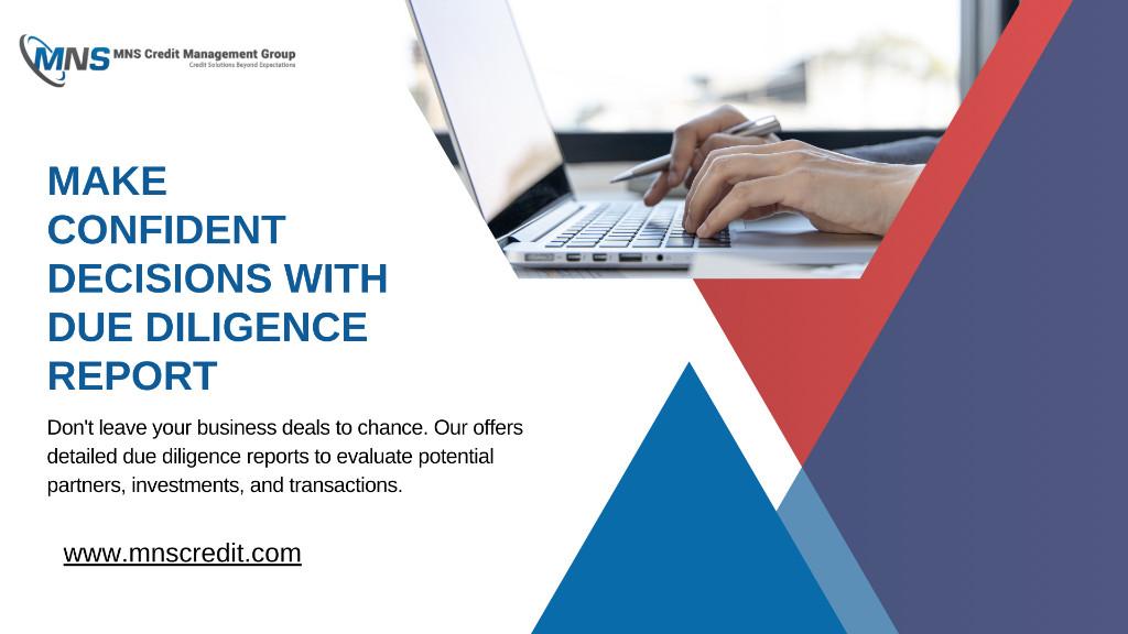 Comprehensive Due Diligence Report for Risk-Free Decisions | MNS in India - Image 1