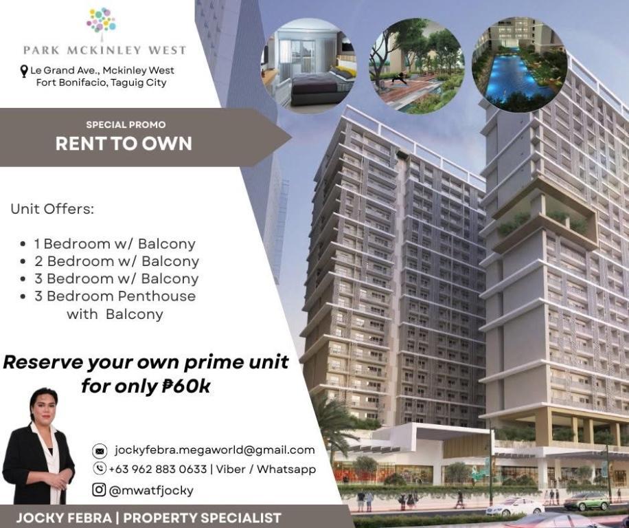 Condo in BGC - Rent To Own in Bayanan - Image 1