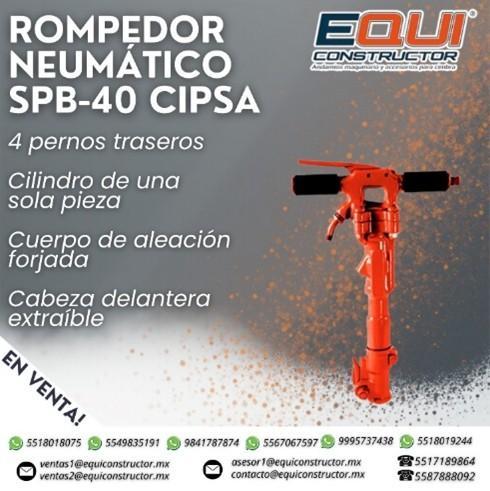 Venta de Rompedor Neumático SPB-40 CIPSA en Guadalupe - Imagen 1