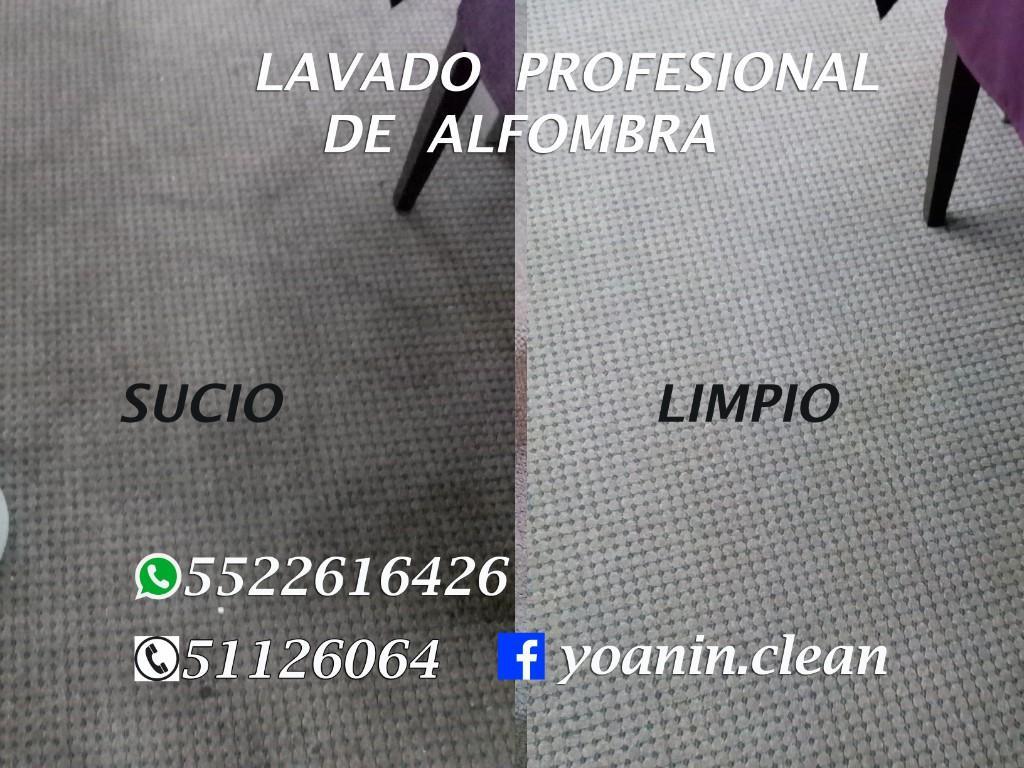 LAVADO PROFESIONAL DE ALFOMBRA,SALA,SILLAS,COLCHONES TODO CDMX en Ciudad de México (CDMX) - Imagen 1