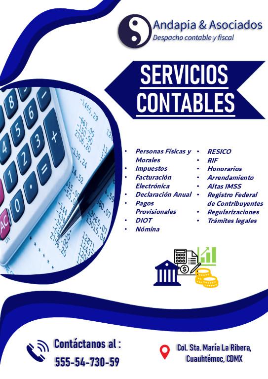 Servicios Contables en la Colonia Polanco - Imagen 1