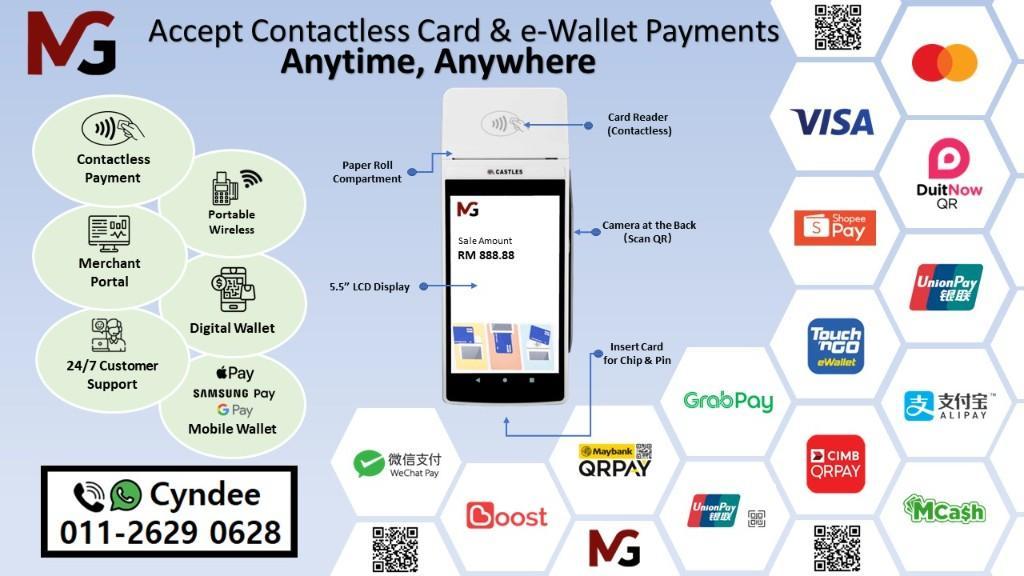Easy Payments Happy Customers - Go All-In-One Payment Terminal in Setapak - Image 1