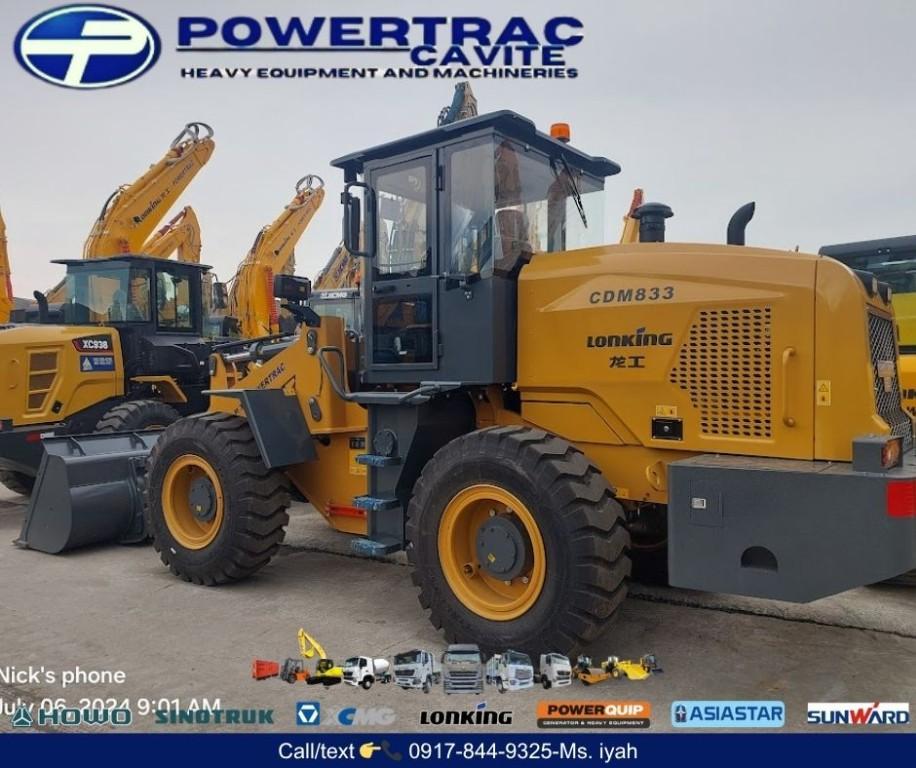 LONKING CDM833 WHEEL LOADER 1.8CUBIC in Manila - Image 2