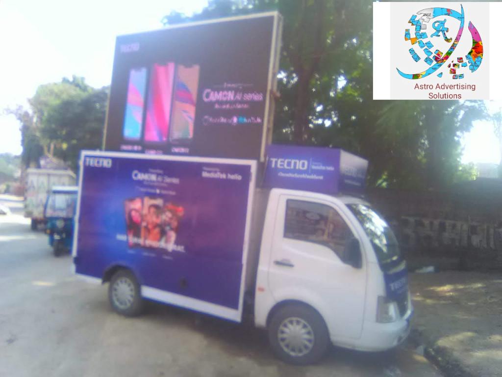 LED Screen Display Van, For Advertising, Hydraulic in India - Image 1