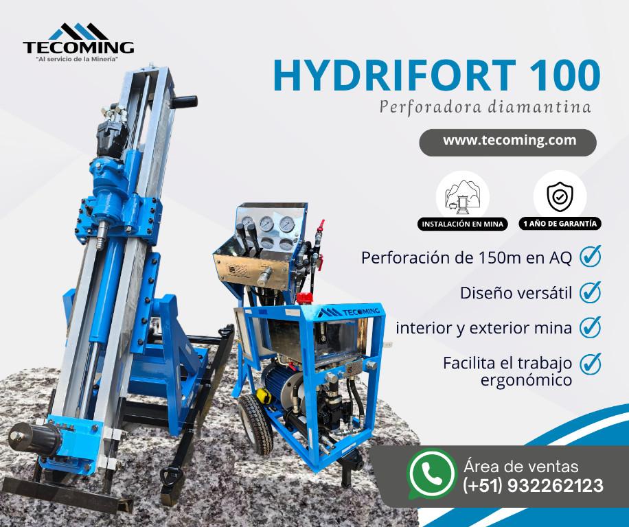 HYDRIFORT 100 | PERFORADORA DIAMANTINA PORTÁTIL DE ALTO RENDIMIE en Perú - Imagen 1