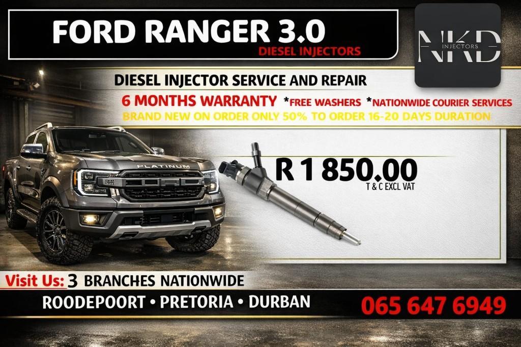 Ford Ranger 3l Diesel Injectors in Umlazi - Image 1