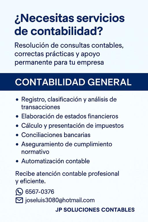 Servicios de Contabilidad en Ancón - Imagen 2