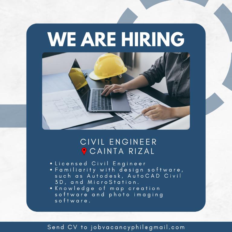 Civil Engineer in Cainta Rizal in Taytay - Image 1