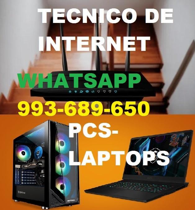 SOPORTE TECNICO A INTERNET PC LAPTOP REPETIDORES WIFI en Lima - Imagen 2