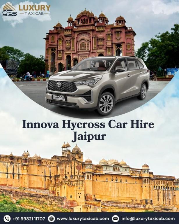 Book Innova Hycross on Rent | Luxury Taxi Cab in Jaipur - Image 1