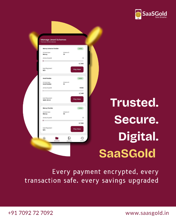 SaaSGold All-in-One Gold Saving Scheme Software in India - Image 1